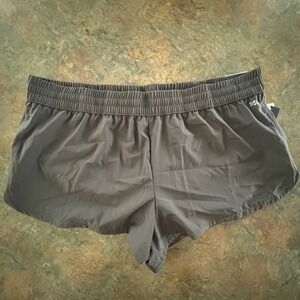 DSG Womens 2XL Stride Shorts Asphalt Grey NEW